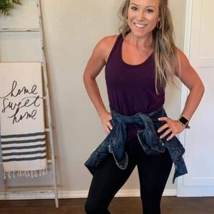 Zyia Black Brilliant Hi-Rise Capri 20"SOLD